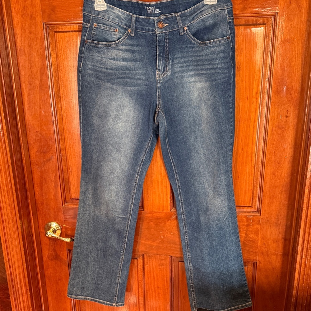 Really cute Time and Tru Dark Blue boot cut Jeans